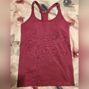 Like New Lululemon Ebb to Street Tank - Magenta Purple - Size 8